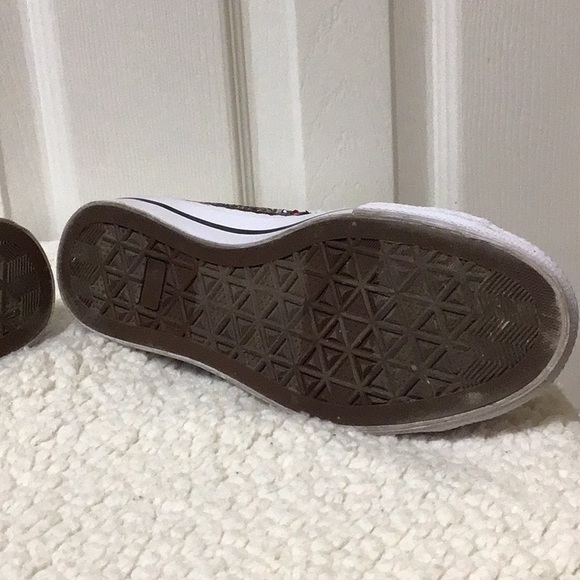 DOUBLE PLATINUM GLITTER HIGHTOPS 7.5 - Picture 9 of 13